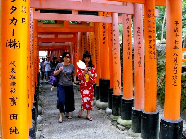 Kyoto Japan Juli 2016 Fushimi Inari Taisha Tempel Kyoto Japan — Stockfoto