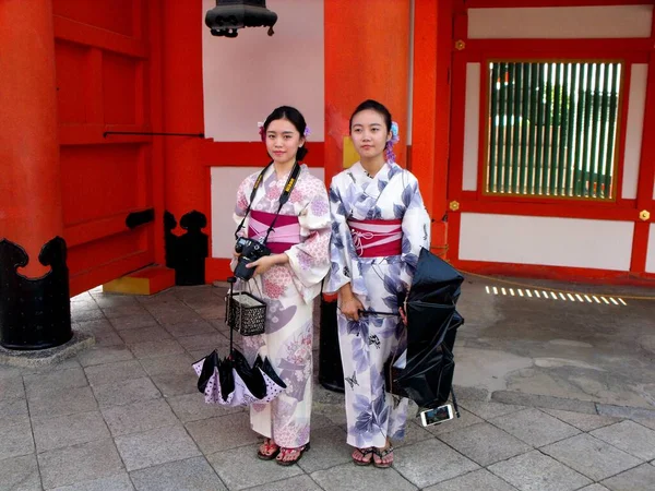 Kyoto Japan Juli 2016 Fushimi Inari Taisha Temple Kyoto Det - Stock-foto