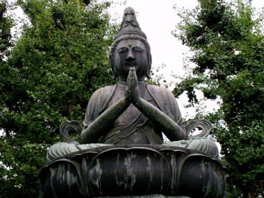 Tokyo, Japonya, 15 Temmuz 2016: Kozmolit şehir Tokyo 'nun karakteristik görüntüsü