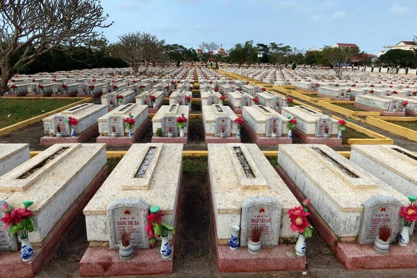 Hoi Vietnam Febrero 2020 Vista Del Monolito Conmemorativo Ubicado Los —  Fotos de Stock