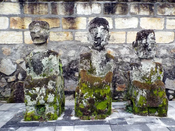 Pulau Samosir Lake Toba Sumatra Indonesia January 2018 Ancient Sculptures — Stock Photo, Image