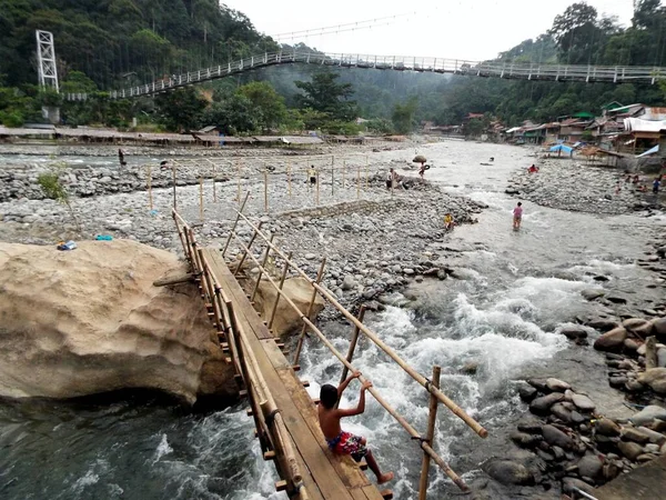 Bukit Lawang Endonezya Ocak 2018 Endonezya Nın Kuzey Sumatra Eyaletinde — Stok fotoğraf