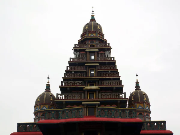 Medan Sumatra Indonésia Janeiro 2018 Cúpula Igreja Graha Maria Annai — Fotografia de Stock