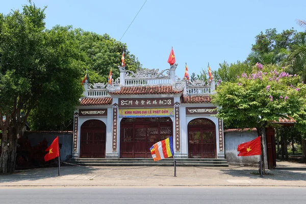 Hoi Vietnam Mai 2020 Entrée Principale Temple Hoi Vietnam — Photo