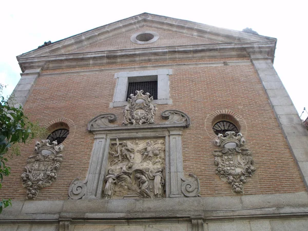 Madrid Spain August 2015 Facade Convent Barefoot Trinitarian Madrid — Stock Photo, Image