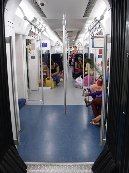 Kuala Lumpur Malasia Enero 2016 Interior Metro Kuala Lumpur — Foto de Stock