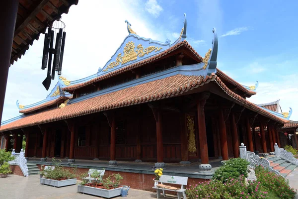 Hoi Vietnam Octubre 2020 Edificio Principal Del Templo Chua Van — Foto de Stock