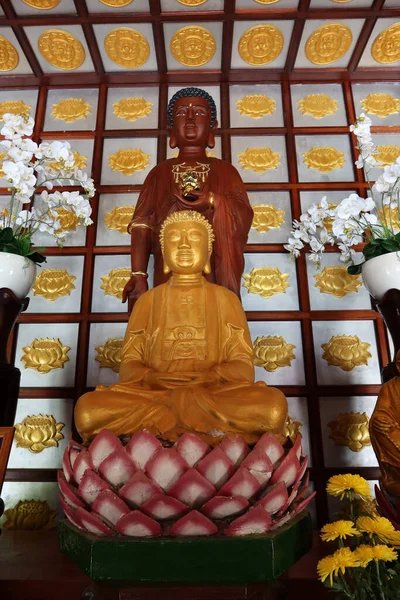 Hoi Vietnam Oktober 2020 Buddha Skulpturen Chua Van Duc Tempel — Stockfoto