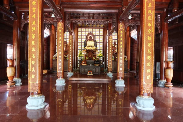 Hoi Vietnã Outubro 2020 Chua Van Duc Temple Main Prayer — Fotografia de Stock