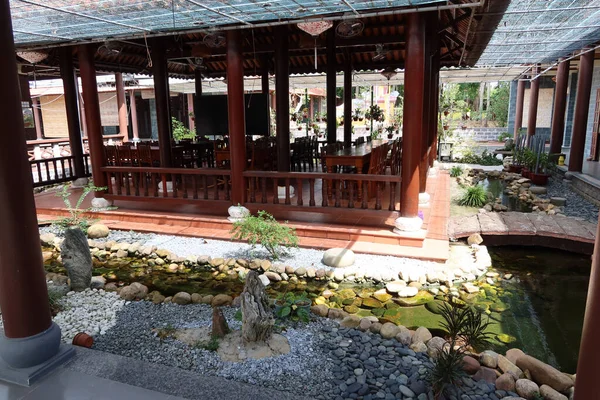 Hoi Vietnam Octobre 2020 Jardin Zen Temple Chua Van Duc — Photo