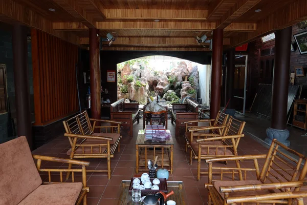 Hoi Vietnam Octobre 2020 Salle Relaxation Temple Chua Van Duc — Photo