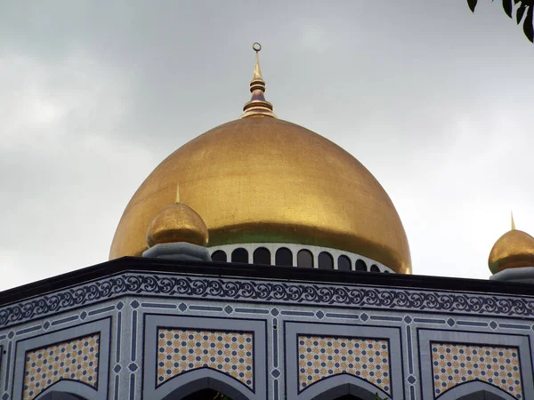 Bandar Seri Begawan Brunei Janeiro 2017 Mesquita Golden Dome Jame — Fotografia de Stock