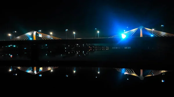 Puente Por Noche — Foto de Stock