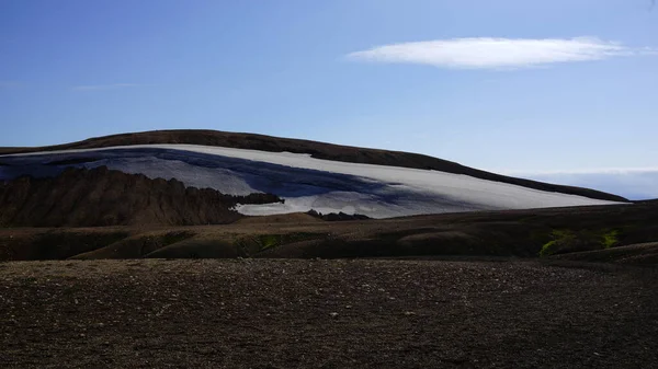 Paisaje Montaña Con Cielo Azul — Foto de Stock