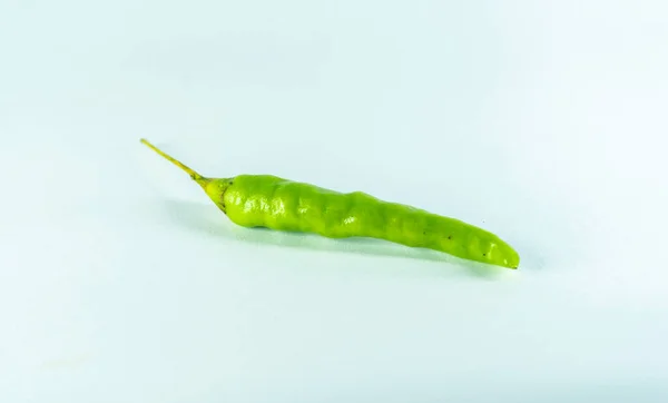 Afbeelding Van Groene Pepers Die Worden Gebruikt Voedsel Kruidig Maken — Stockfoto