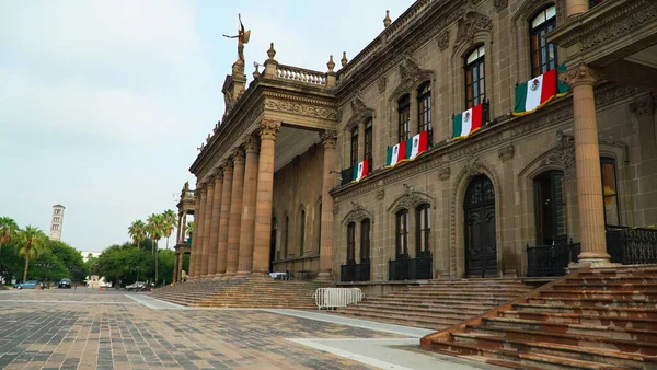 Vista Frontal Del Palacio Gobernadores Monterrey México —  Fotos de Stock
