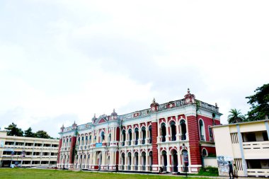 Güzel eski saray, fotoğraf 28 Eylül 2020 'de Narayanganj, Rupgonj' dan çekildi..