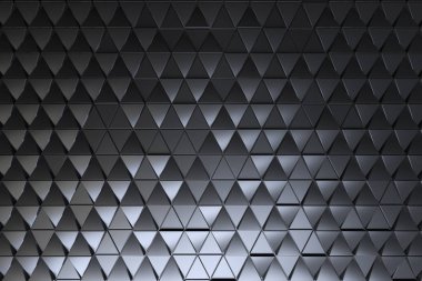 Çokgen triagles şeklinin koyu arka plan