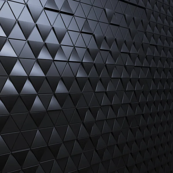 Fondo oscuro abstracto de forma de triagles poligonales —  Fotos de Stock
