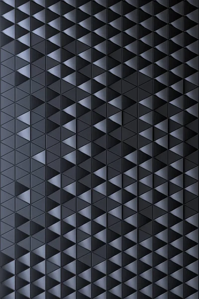 Fundo escuro abstrato de forma de triagles poligonais — Fotografia de Stock