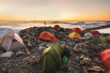 Fransız Alpleri Mont Blanc Dağı trekking