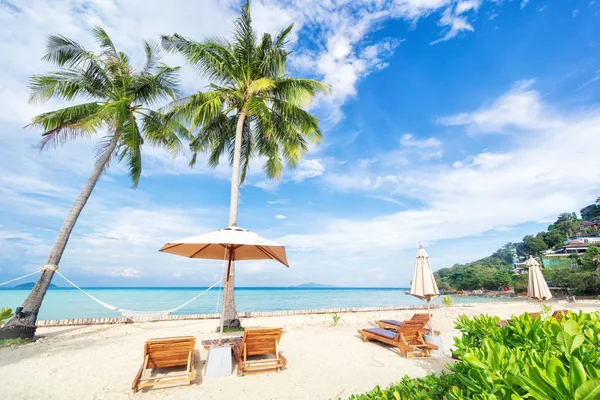 Asiatisk tropisk strand paradis i Thailand — Stockfoto