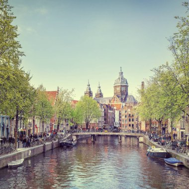 eski şehir amsterdam