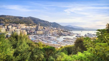 Yukarıdan Monaco adlı gündoğumu