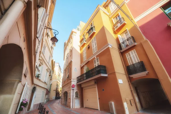 Старый город Монако без туристов — стоковое фото