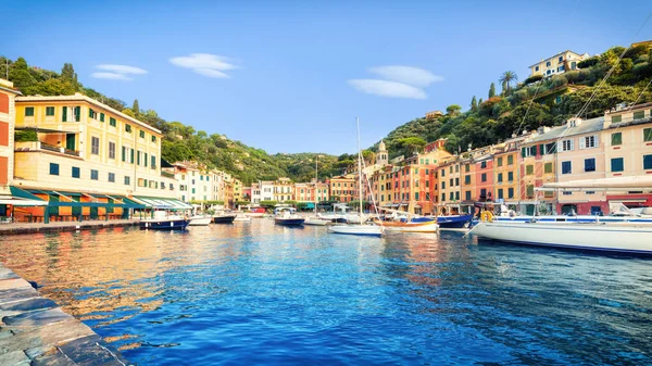 Yaz aylarında Portofino Panoraması