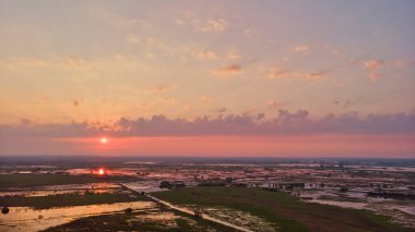 İHA 'dan, Aero' dan, panorama 'dan, yüksek çözünürlüklü bilgisayar ekranından, masaüstü duvar kâğıdından, duvar kâğıdından, fotoğraf...