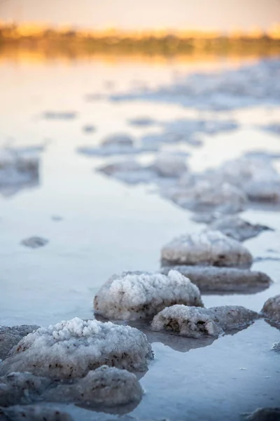 Odessa Ölü Deniz. Suda tuz.