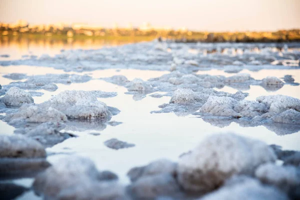Odessa Ölü Deniz. Suda tuz.