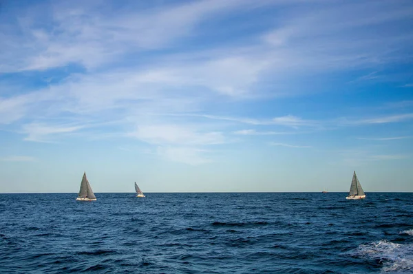 Deniz. Odessa şehrinin manzarası. Güzel manzara