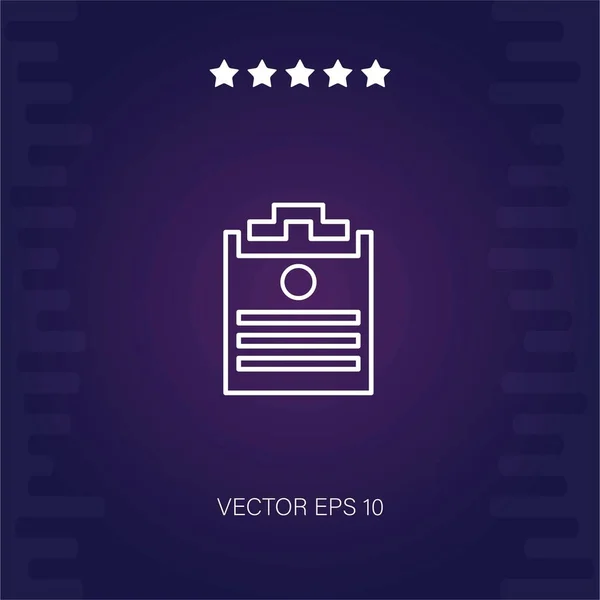 Anwendungsform Vektorsymbol Moderne Illustration — Stockvektor