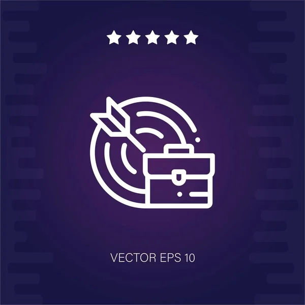 Career Vector Icon Modern Illustration — Stock Vector