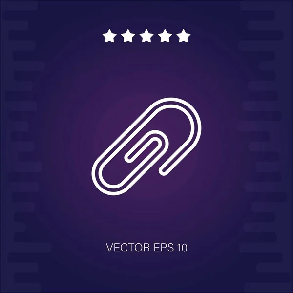 Clip Vector Icono Ilustración Moderna — Vector de stock