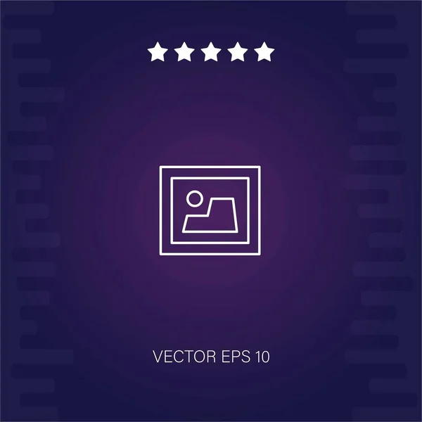 Laptop Skärm Vektor Ikon Modern Illustration — Stock vektor