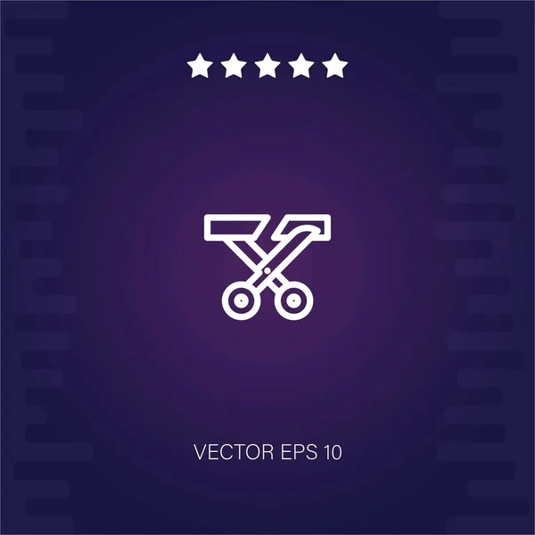 Vektor Symbol Starten Moderne Illustration — Stockvektor