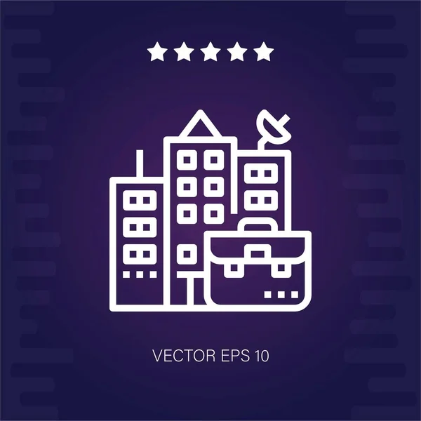 Construcción Vector Icono Vector Ilustración — Archivo Imágenes Vectoriales
