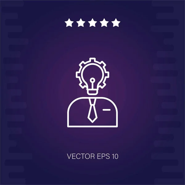 Företag Vektor Ikon Vektor Illustration — Stock vektor
