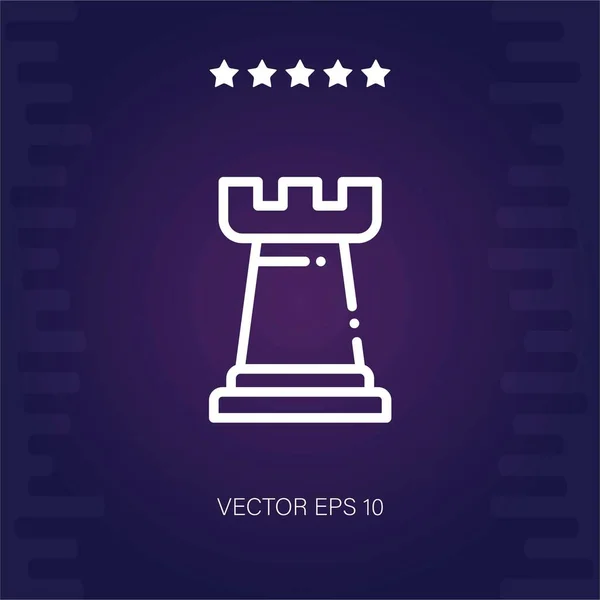 Schachvektor Symbol Vektor Illustration — Stockvektor