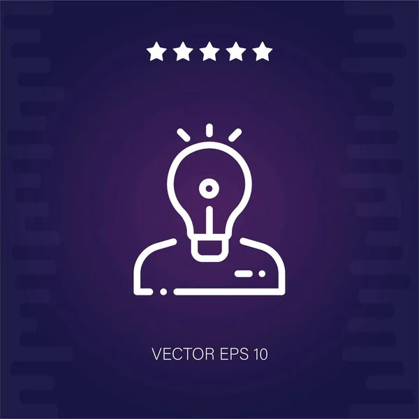 Kreativ Vektor Ikon Vektor Illustration — Stock vektor
