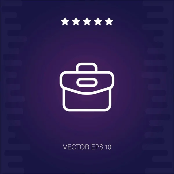 Portfolio Vektor Symbol Vektor Illustration — Stockvektor