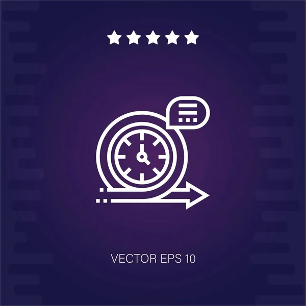 Agile Vector Icon Modern Illustration — Stock Vector