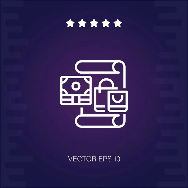Иконка Платежного Вектора — стоковый вектор