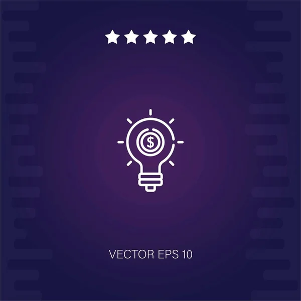 Innovation Vektor Symbol Moderne Illustration — Stockvektor