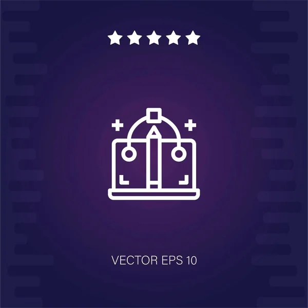Дизайн Векторной Иконки — стоковый вектор