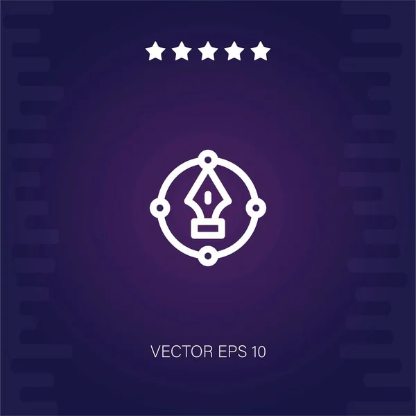 Web Design Vektor Symbol Moderne Illustration — Stockvektor
