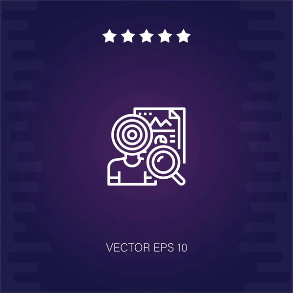 Icono Del Vector Consumo Ilustración Moderna — Vector de stock